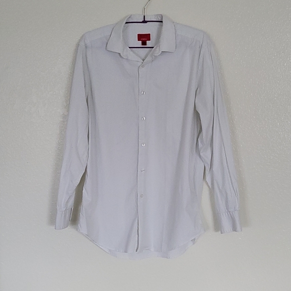 Alfani Slim Fit stretch button down shirt - Picture 3 of 5